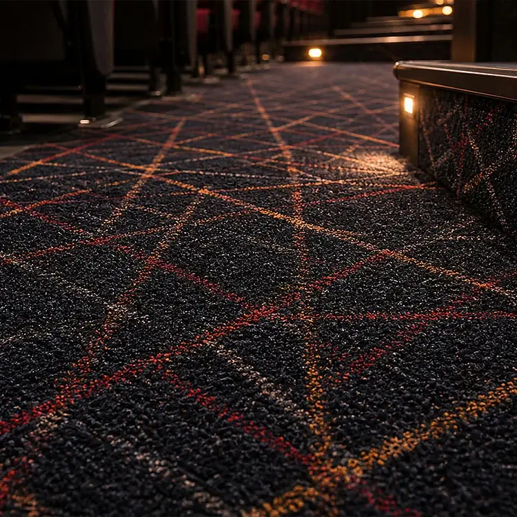 Palosuojattu Cinema Nylon Broadloom -matto