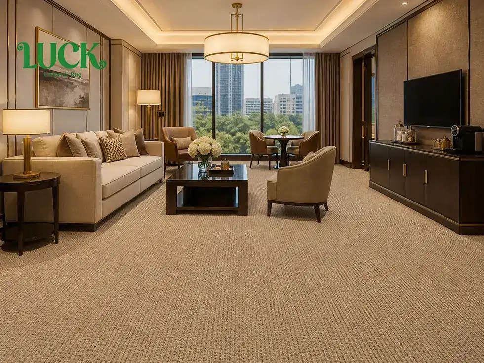 Nylon Tufted Wall To Wall Carpet For Hotel